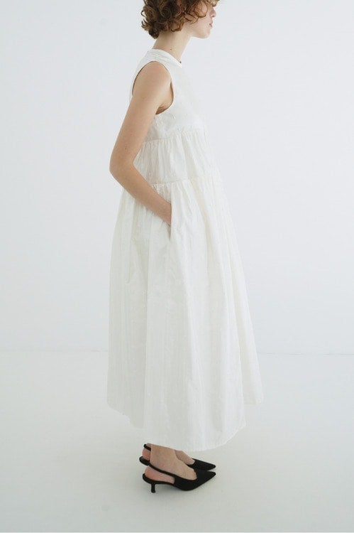 DOT TIERED VOLUME ONEPIECE