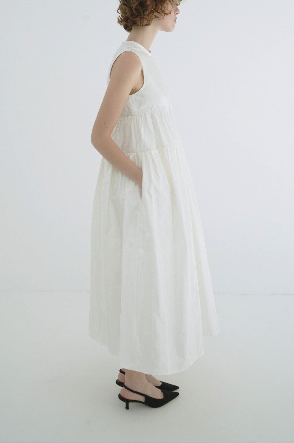DOT TIERED VOLUME ONEPIECE｜DRESS(ドレス)｜CLANE OFFICIAL ONLINE STORE