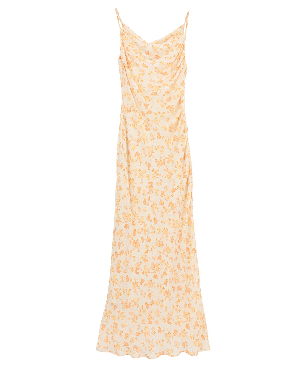 MABEL FLOWER DRAPE CAMI ONEPIECE