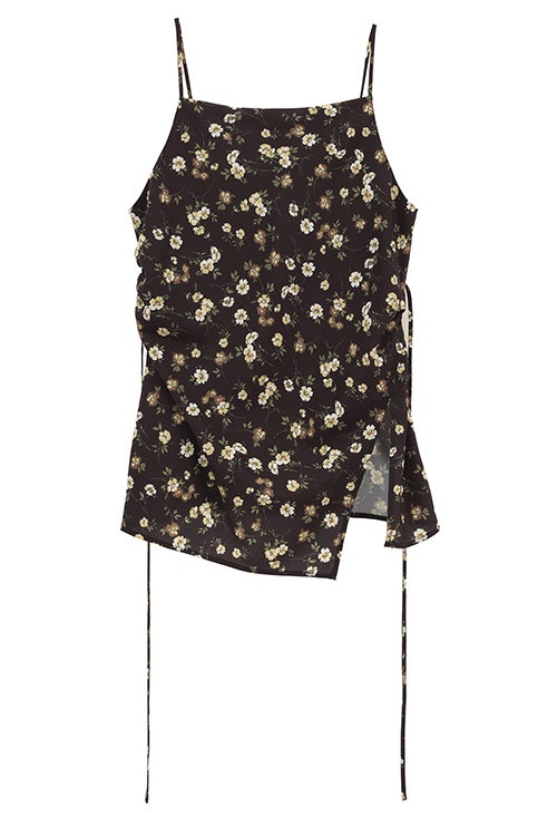 MABEL FLOWER DRAPE CAMI TOPS