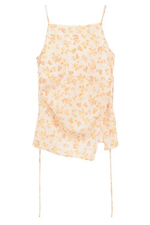MABEL FLOWER DRAPE CAMI TOPS