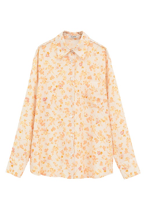 MABEL FLOWER HAND BEADS SHIRT