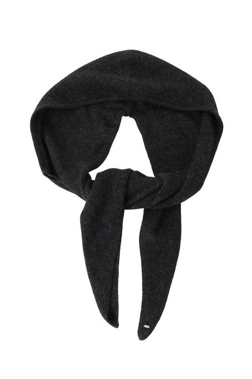YAK KNIT HOODED MUFFLER