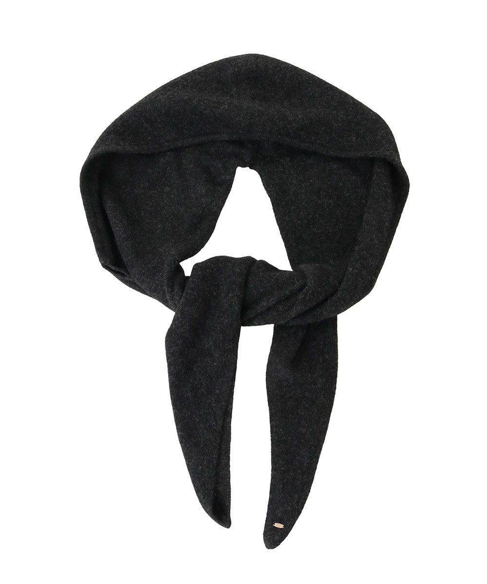 YAK KNIT HOODED MUFFLER