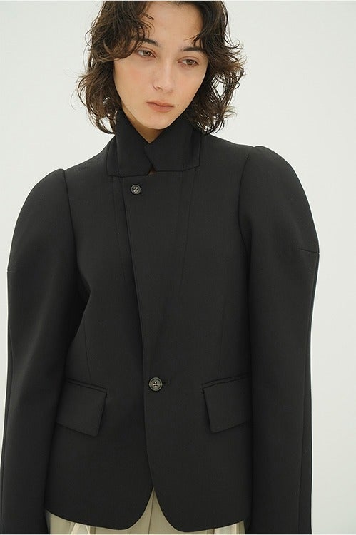 SCULPTED SLEEVE COMPACT JACKET