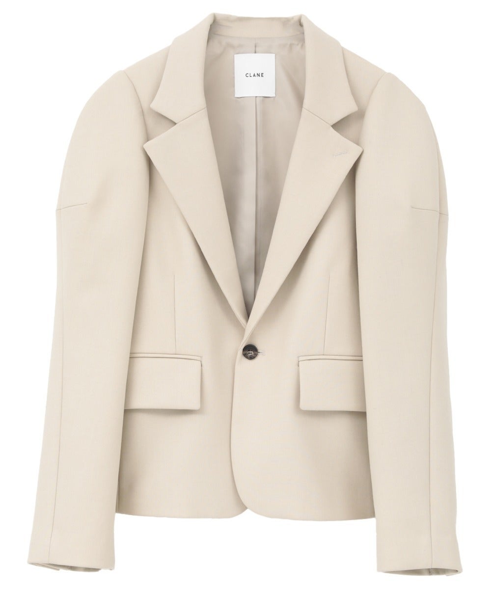 SCULPTED SLEEVE COMPACT JACKET