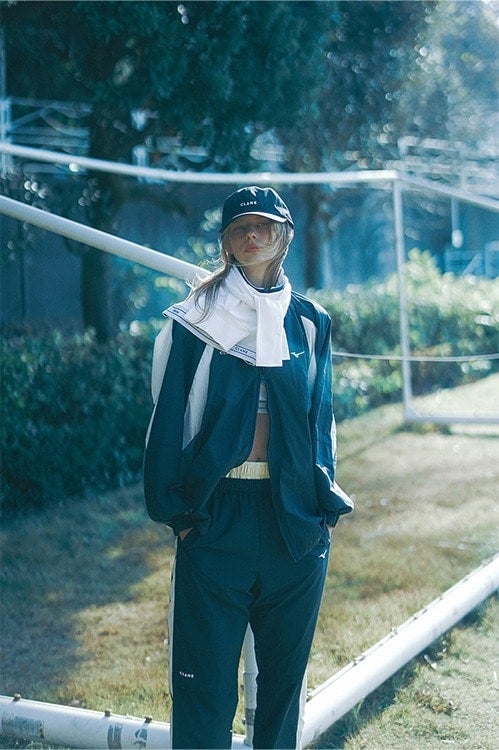 CLANE×MIZUNO WATER REPELLENT TRACK JACKET