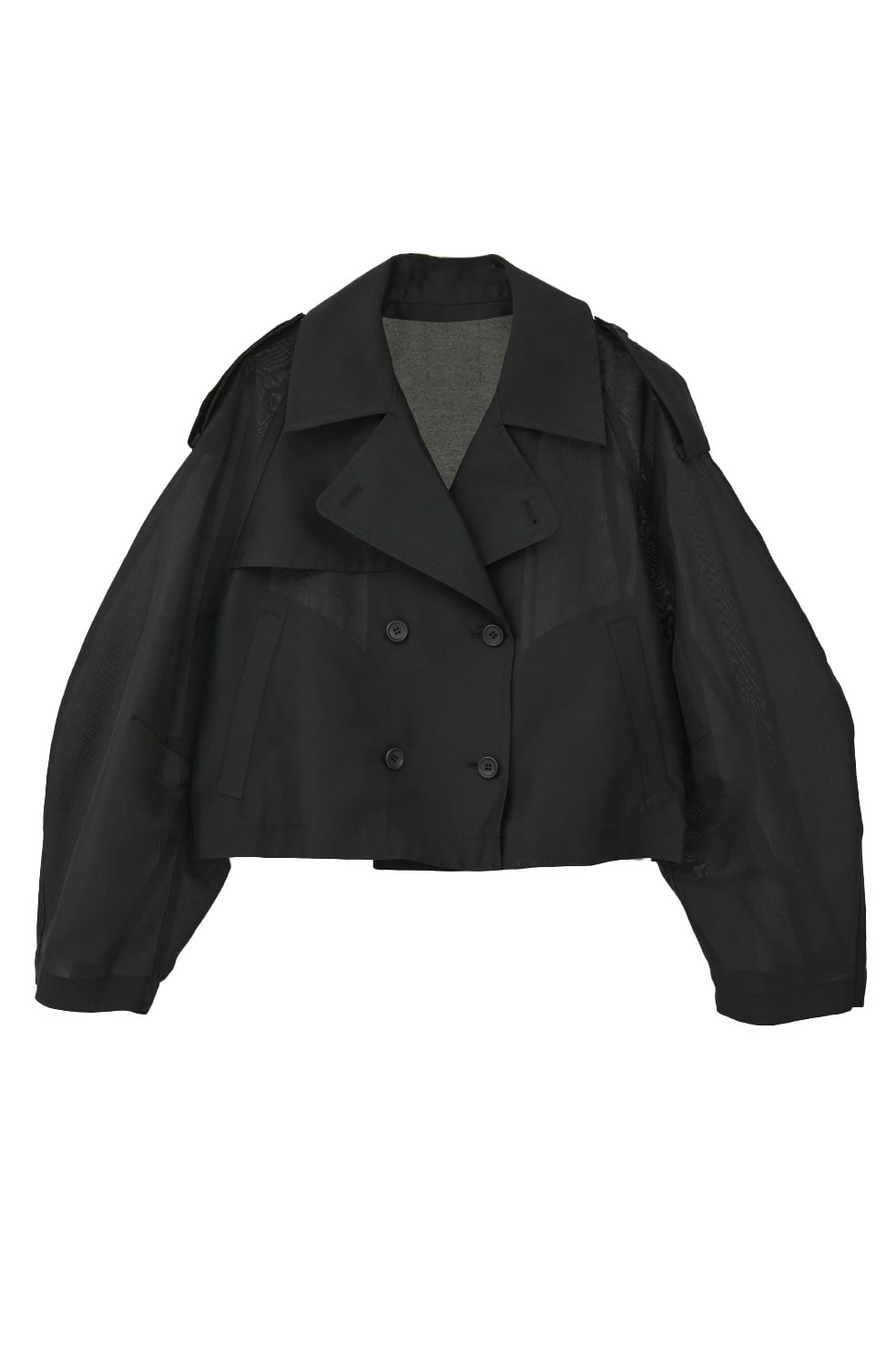SHEER SHORT TRENCH JACKET｜OUTER(アウター)｜CLANE OFFICIAL ONLINE