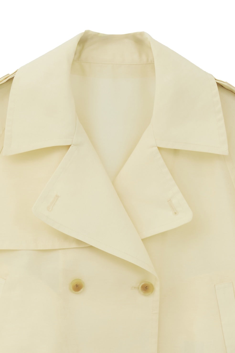 SHEER SHORT TRENCH JACKET｜OUTER(アウター)｜CLANE OFFICIAL ONLINE