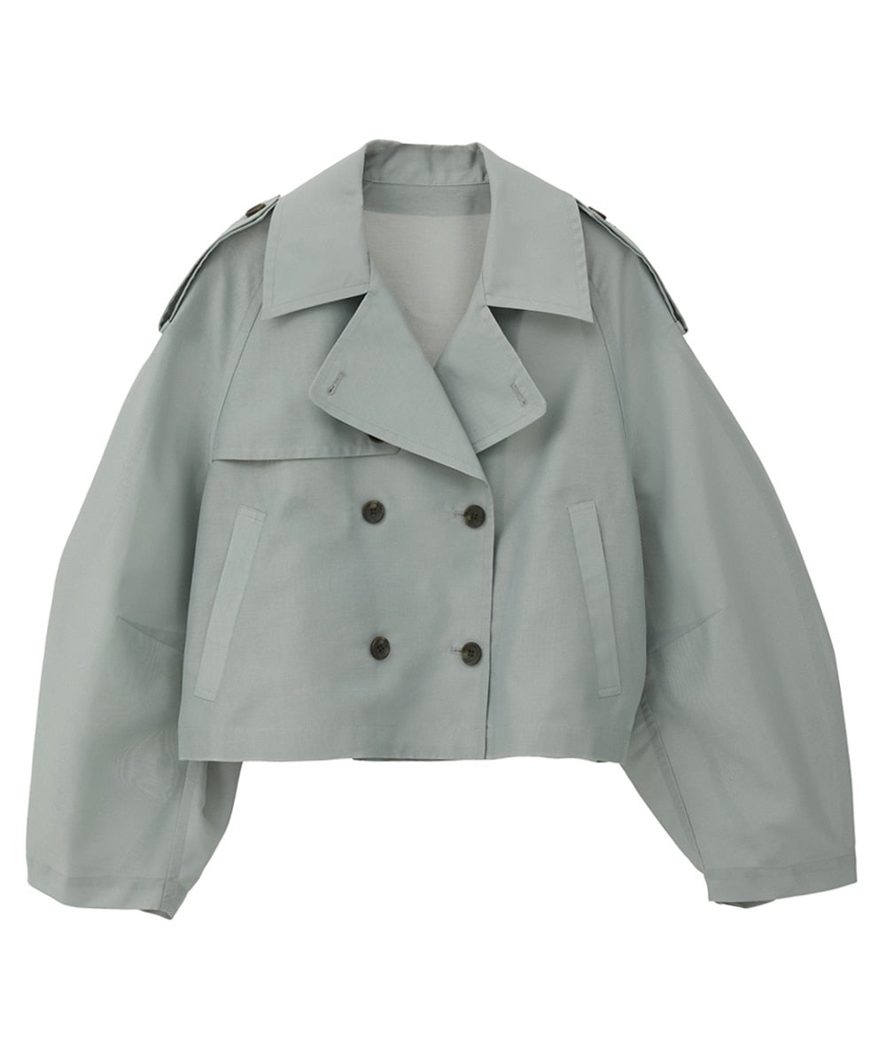 SHEER SHORT TRENCH JACKET｜OUTER(アウター)｜CLANE OFFICIAL ONLINE