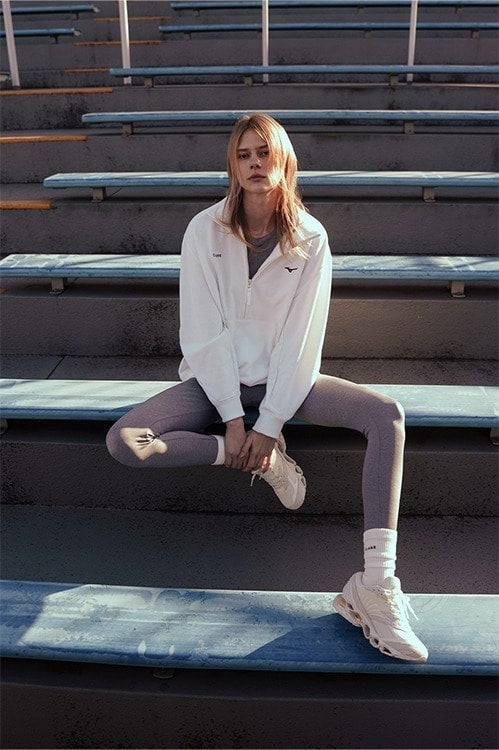 CLANE×MIZUNO POLYSPAN HALF ZIP SWEATSHIRT