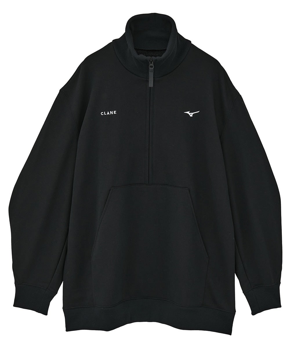CLANE&times;MIZUNO POLYSPAN HALF ZIP SWEATSHIRT