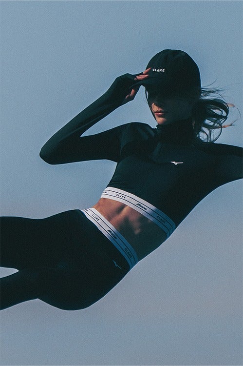 CLANE×MIZUNO HALF ZIP LONG SLEEVE TOPS