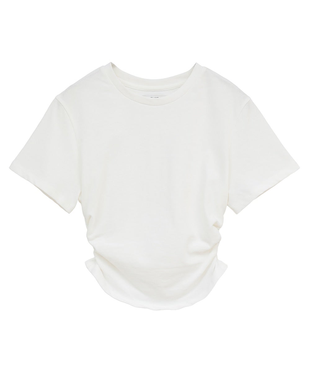 SHIRRED HEM COMPACT TOPS