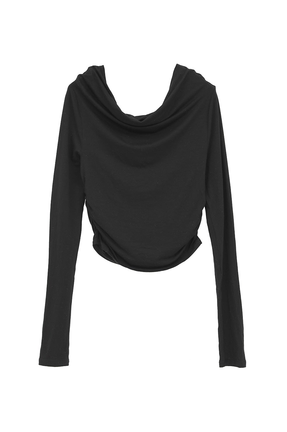 DRAPED OFF SHOULDER SOFT CUT TOPS｜TOPS(トップス)｜CLANE OFFICIAL