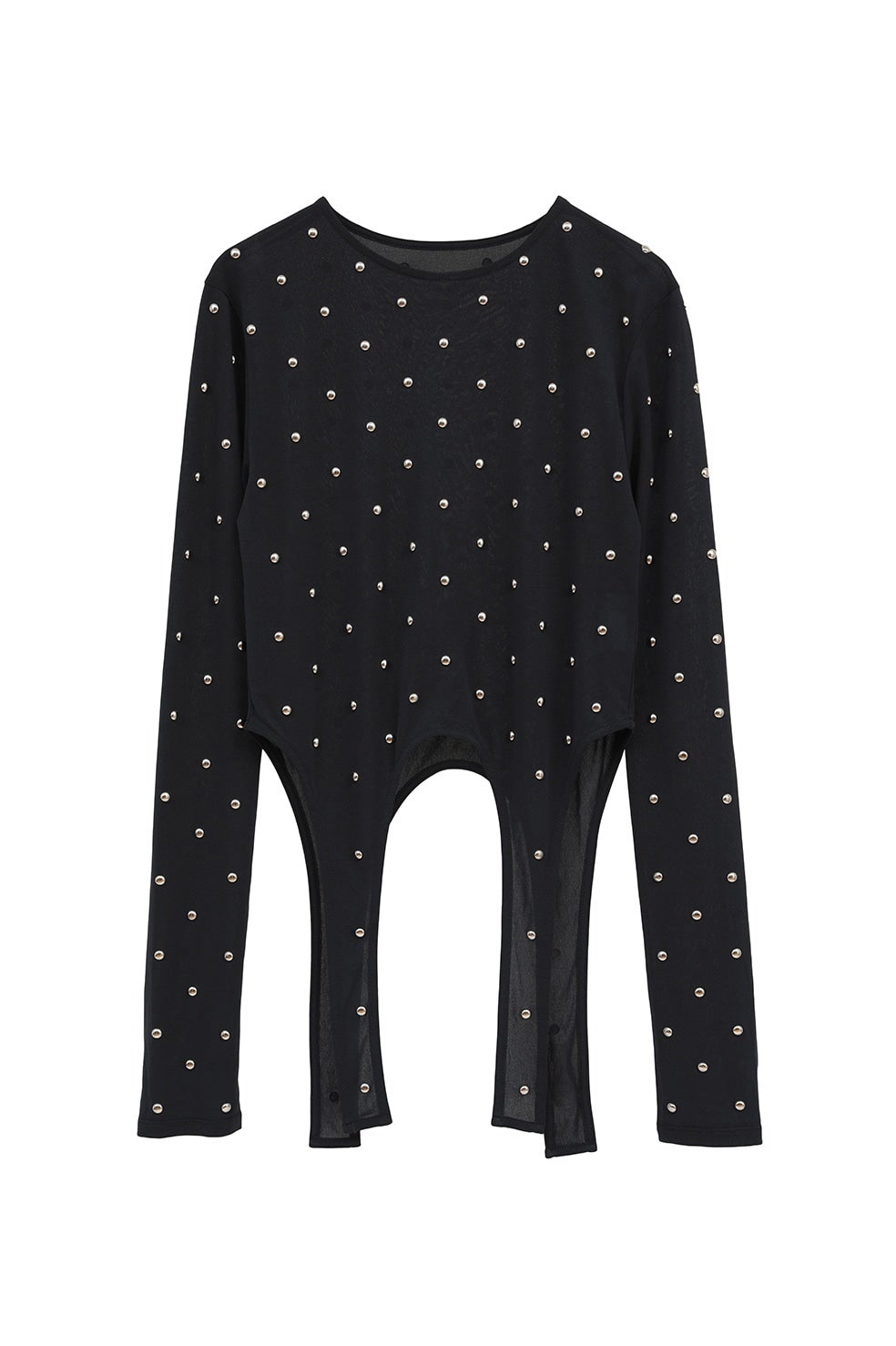 トップス Belly Bijou STUDDED BIJOU SHEER TOPS｜TOPS(トップス)｜CLANE OFFICIAL ONLINE STORE