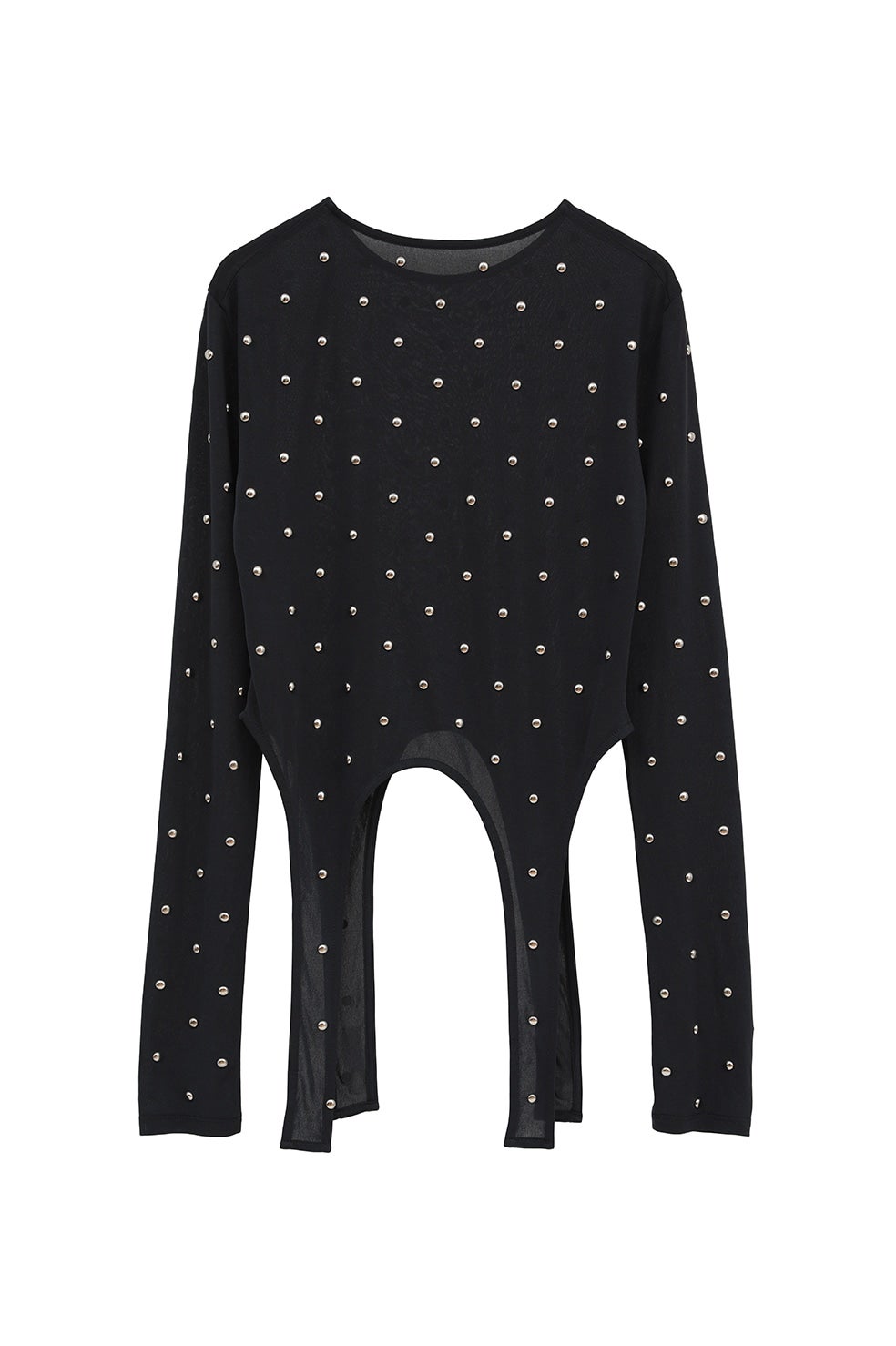 STUDDED BIJOU SHEER TOPS｜TOPS(トップス)｜CLANE OFFICIAL ONLINE STORE