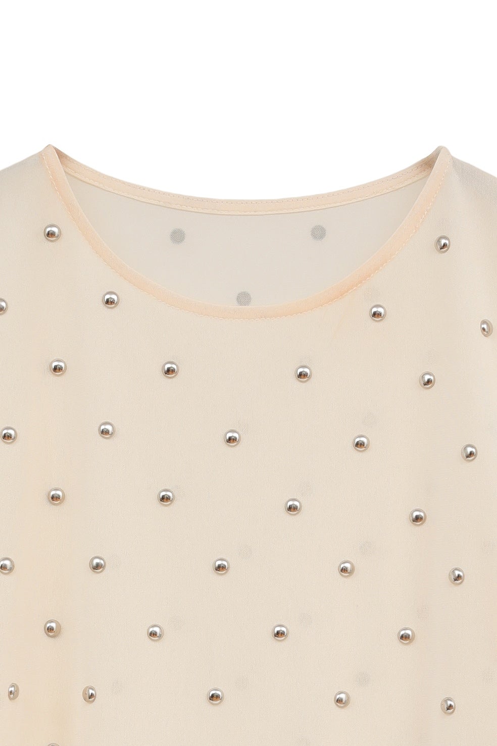 STUDDED BIJOU SHEER TOPS｜TOPS(トップス)｜CLANE OFFICIAL ONLINE STORE