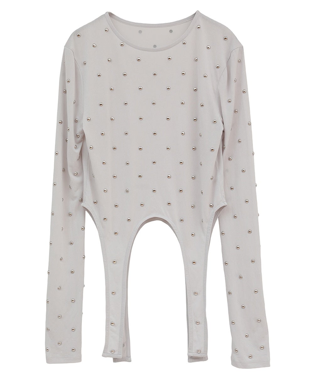 STUDDED BIJOU SHEER TOPS｜TOPS(トップス)｜CLANE OFFICIAL ONLINE STORE