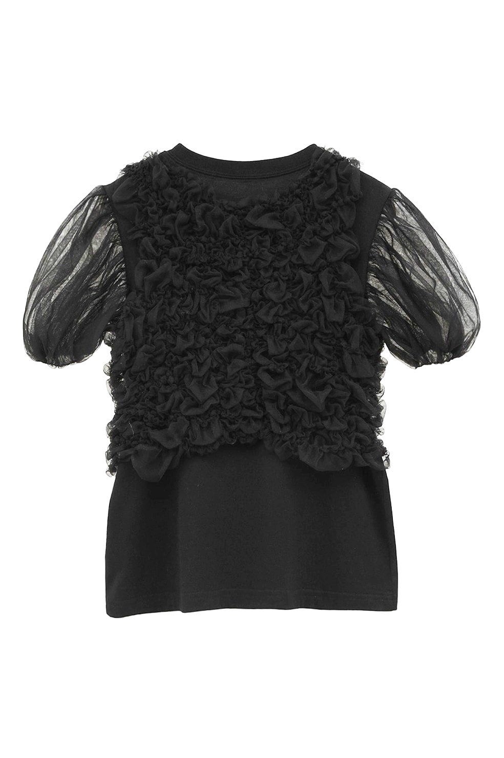 TULLE VEST LAYERED TOPS｜TOPS(トップス)｜CLANE OFFICIAL ONLINE STORE
