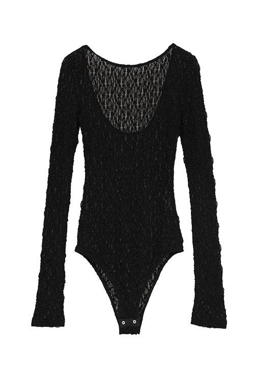BACK OPEN LACE BODYSUIT