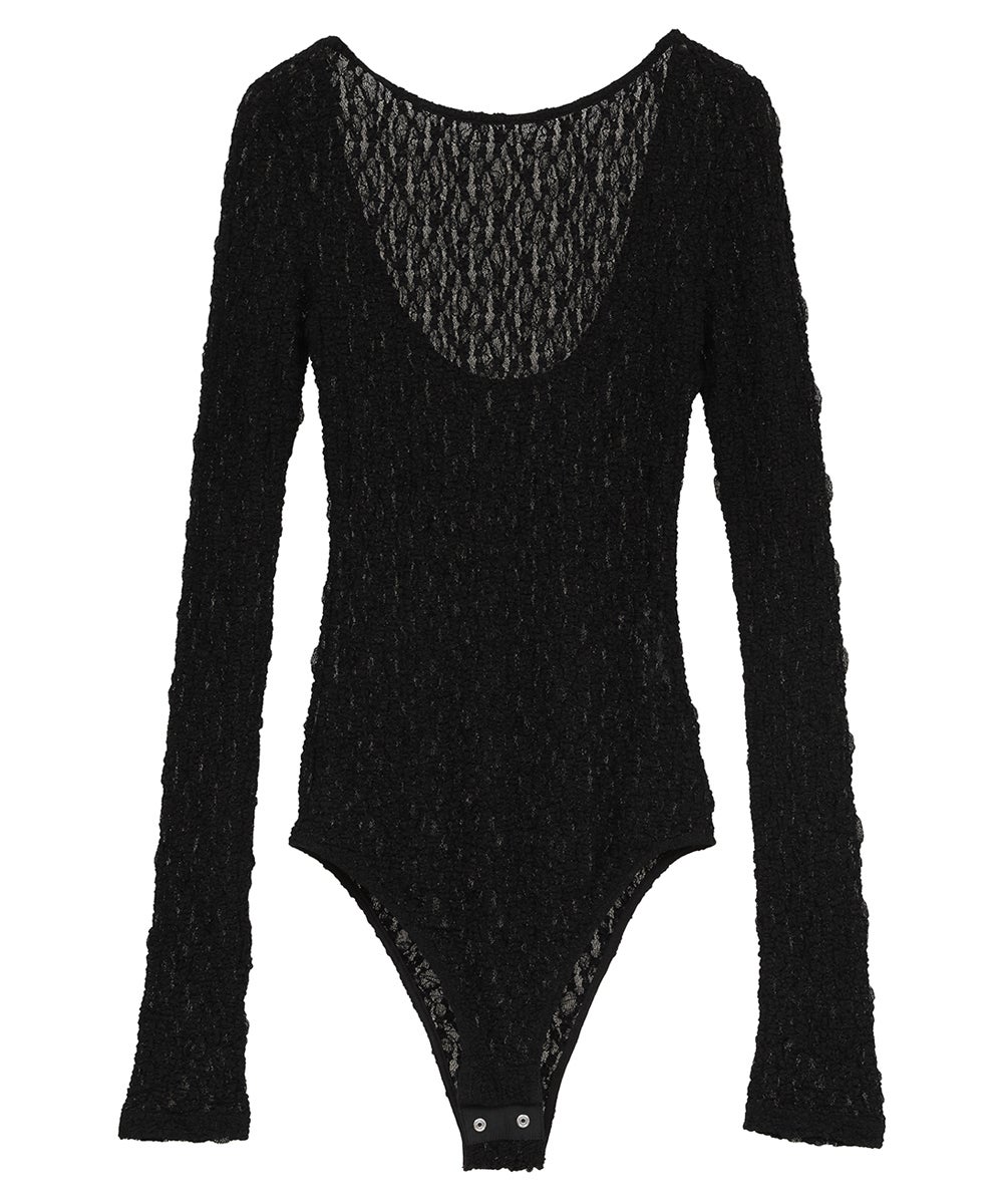 BACK OPEN LACE BODYSUIT