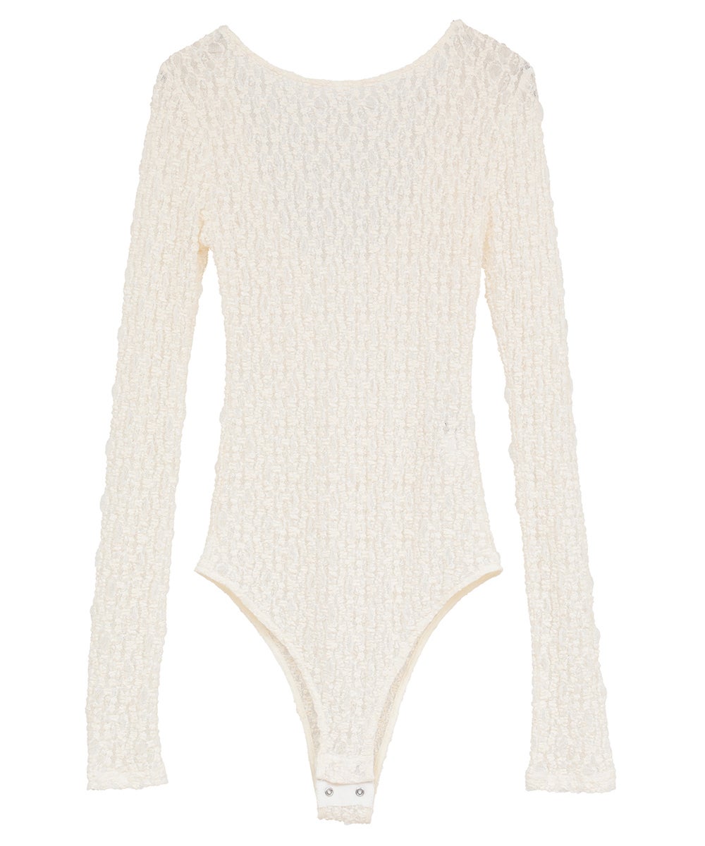 BACK OPEN LACE BODYSUIT