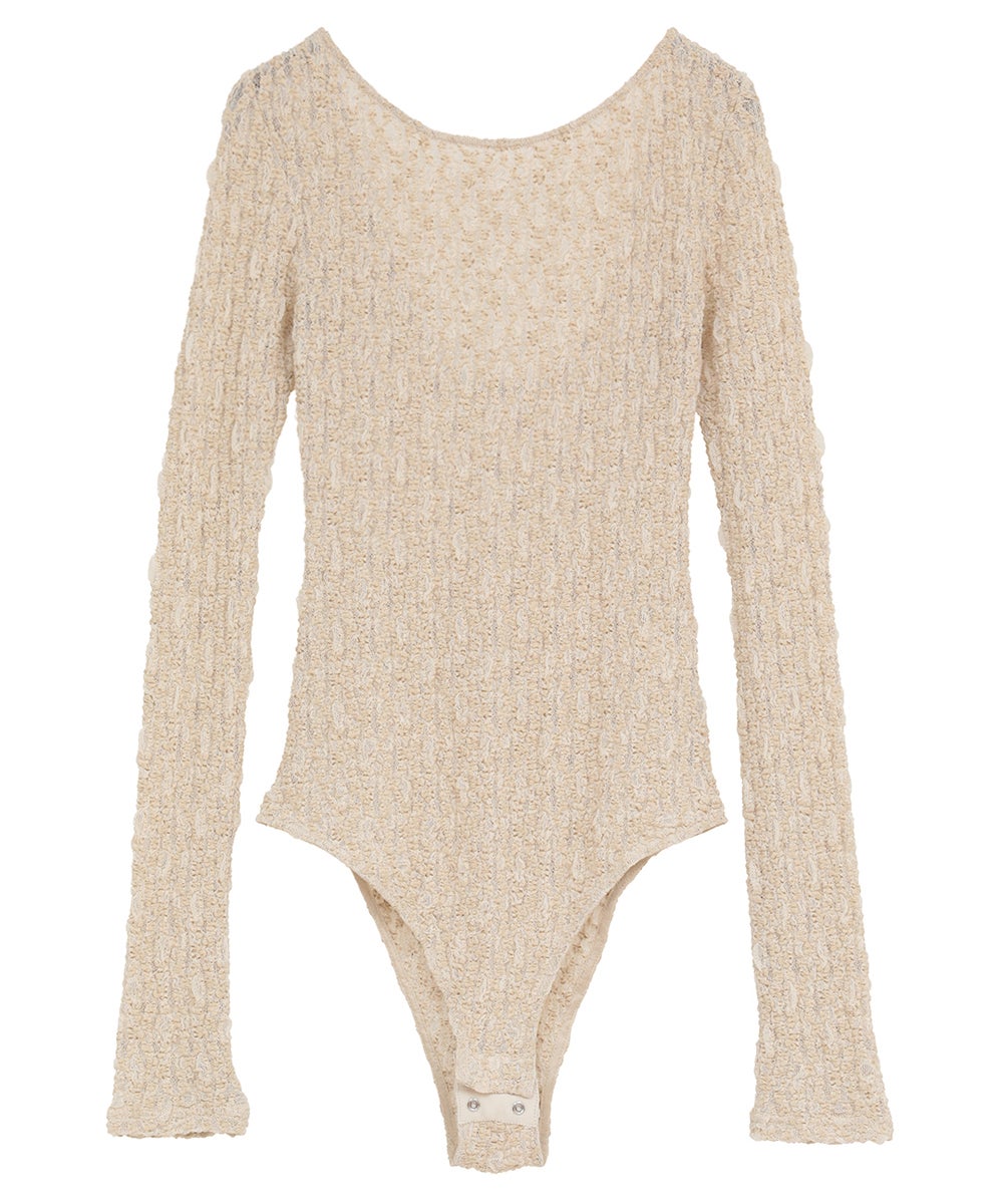 BACK OPEN LACE BODYSUIT