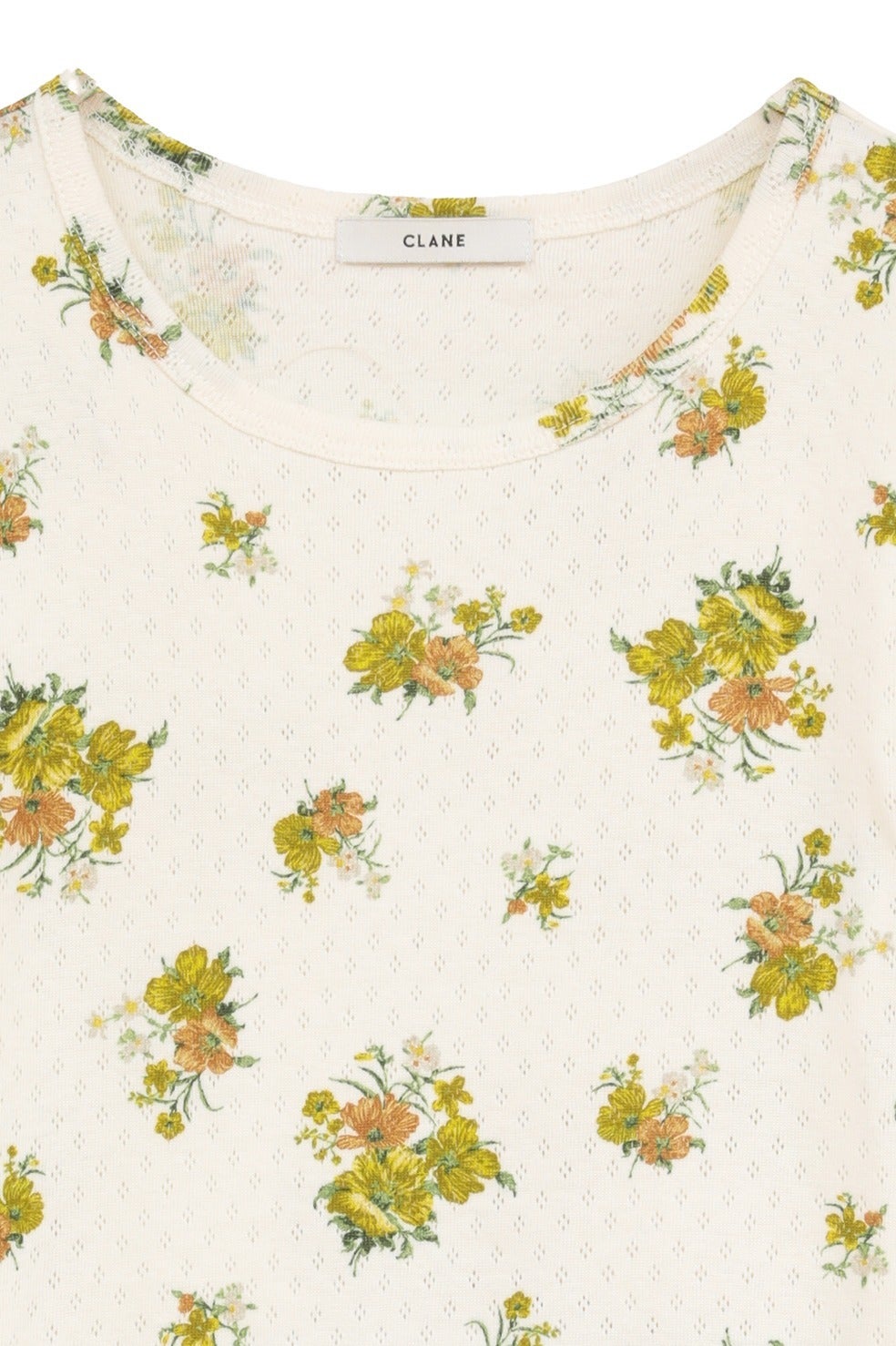 BACK OPEN FLOWER TOPS｜TOPS(トップス)｜CLANE OFFICIAL ONLINE STORE