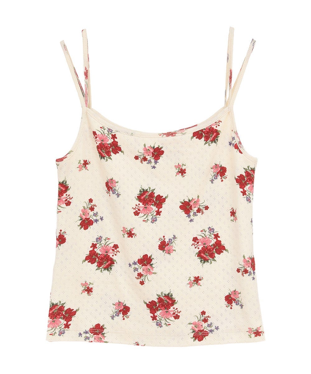 MANY WAY FLOWER CAMI TOPS｜TOPS(トップス)｜CLANE OFFICIAL ONLINE STORE