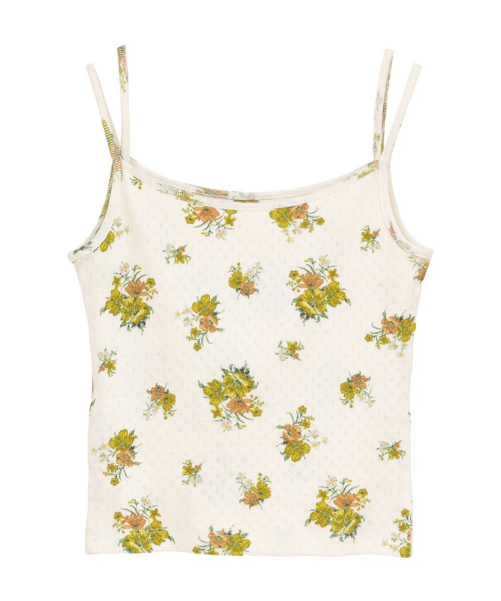 MANY WAY FLOWER CAMI TOPS｜TOPS(トップス)｜CLANE OFFICIAL ONLINE STORE