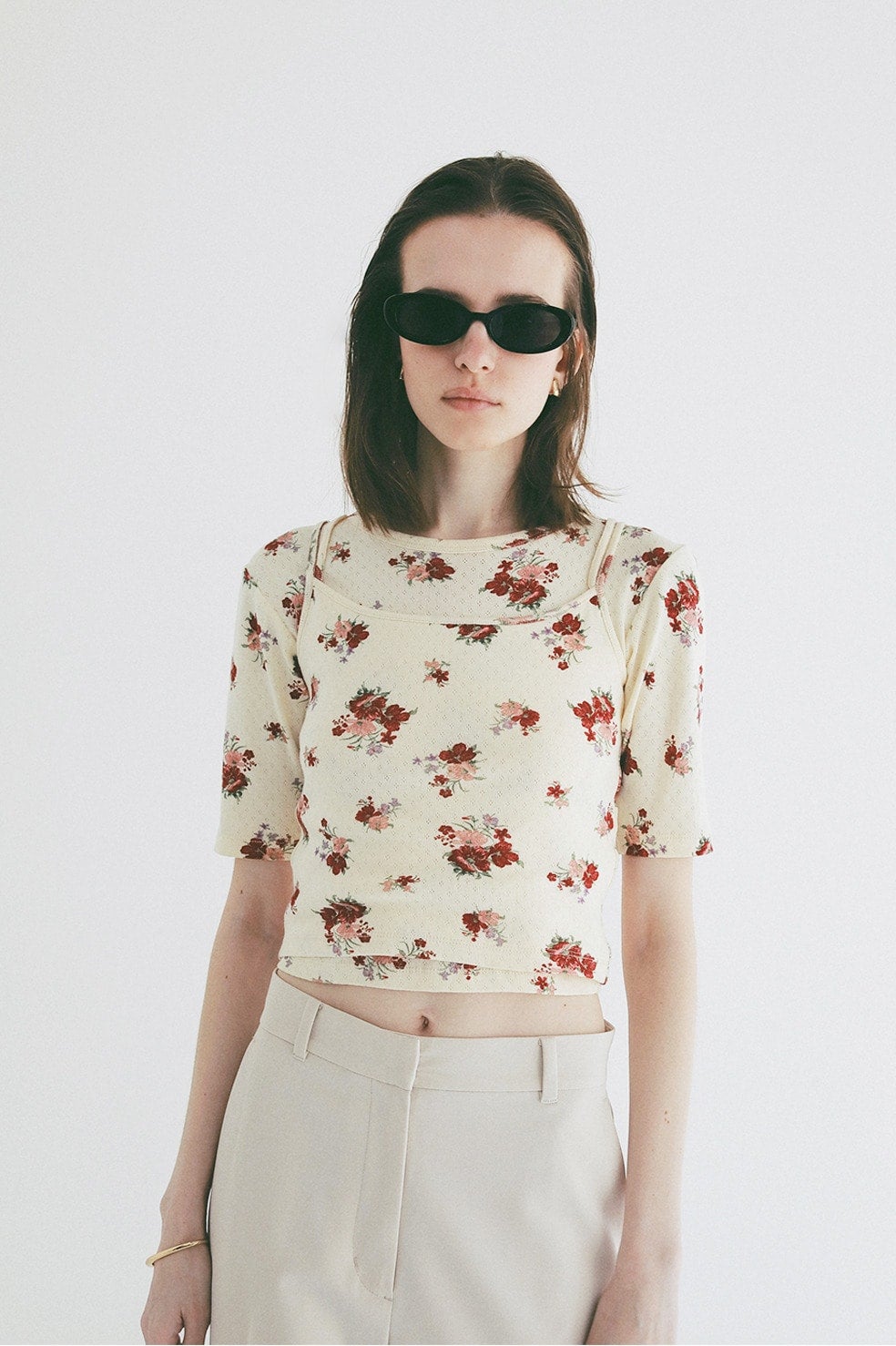 MANY WAY FLOWER CAMI TOPS｜TOPS(トップス)｜CLANE OFFICIAL ONLINE STORE