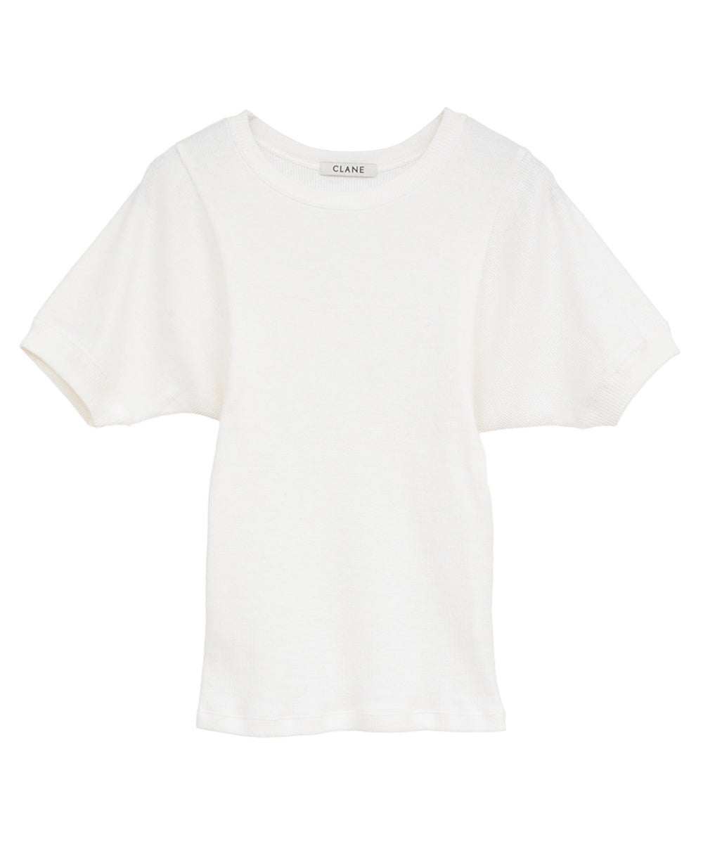 トップス CLANE SCOOP SLEEVE COMPACT TOPS SCOOP SLEEVE COMPACT TOPS｜TOPS(トップス)｜CLANE OFFICIAL ONLINE STORE