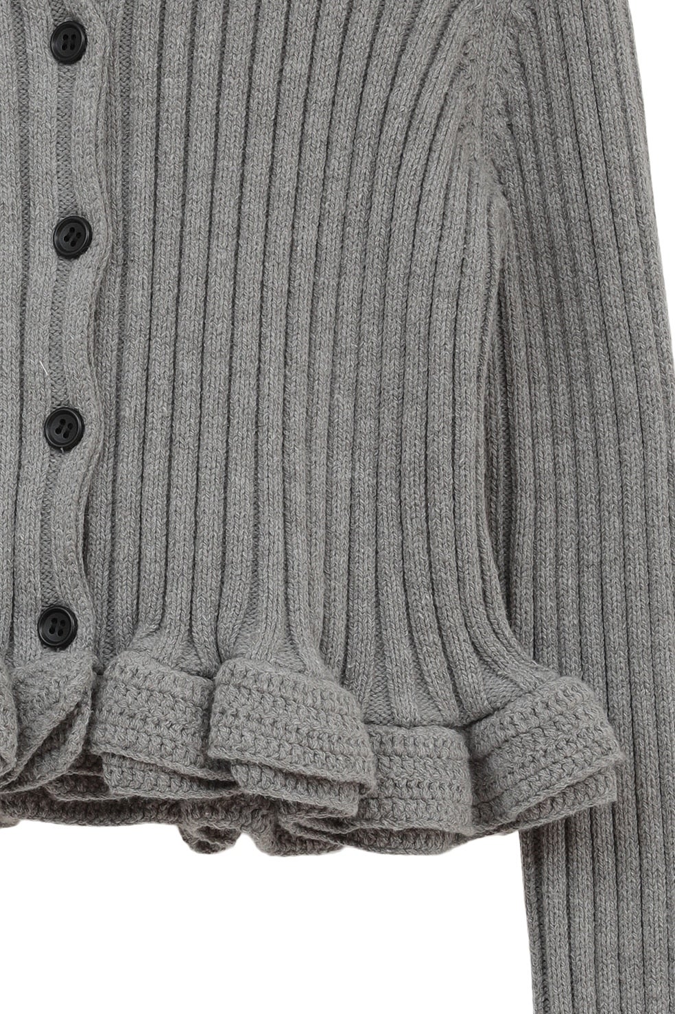 W FACE SHORT FRILLED KNIT TOPS｜TOPS(トップス)｜CLANE OFFICIAL