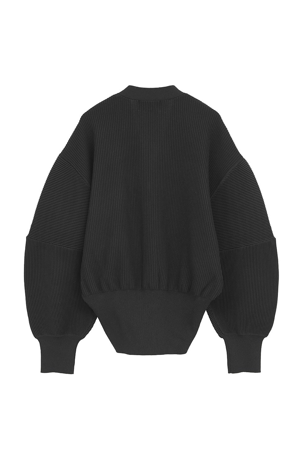 CURVED SLEEVE KNIT CARDIGAN｜TOPS(トップス)｜CLANE OFFICIAL ONLINE