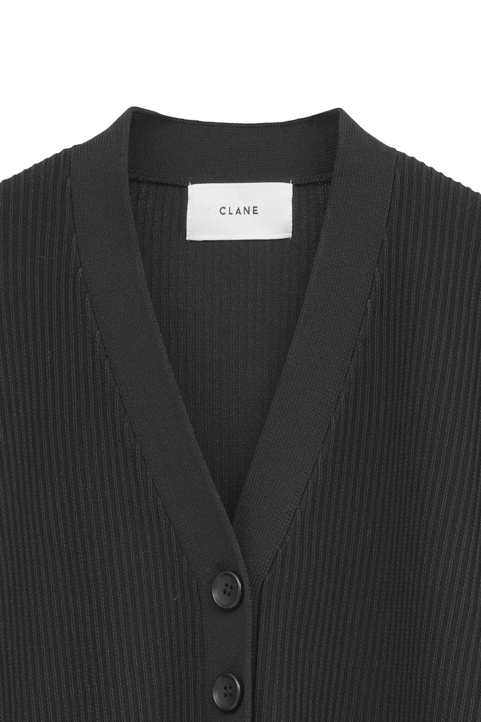 CURVED SLEEVE KNIT CARDIGAN｜TOPS(トップス)｜CLANE OFFICIAL ONLINE