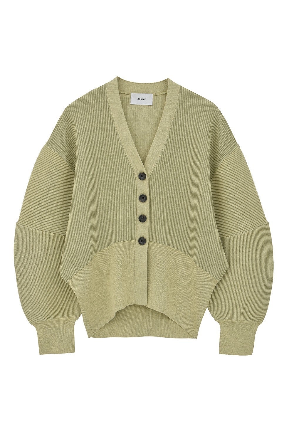 CURVED SLEEVE KNIT CARDIGAN｜TOPS(トップス)｜CLANE OFFICIAL ONLINE