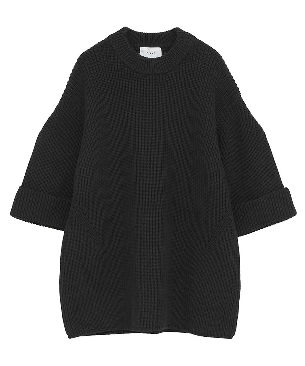 トップス keeeen OVER HALF SLEEVE KNIT TOPS｜TOPS(トップス)｜CLANE OFFICIAL ONLINE