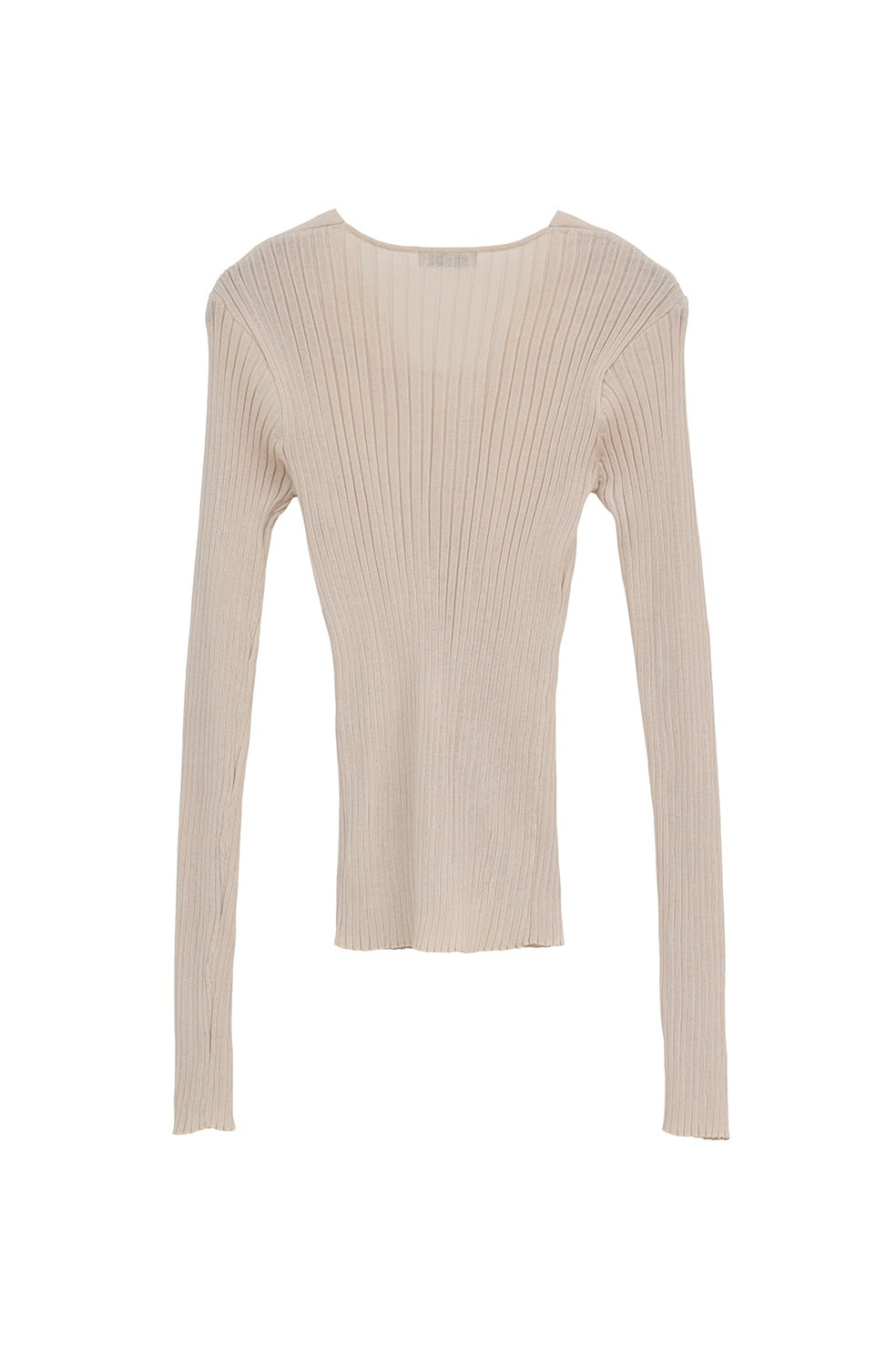 SHEER RIB RIBBON KINT TOPS｜TOPS(トップス)｜CLANE OFFICIAL ONLINE