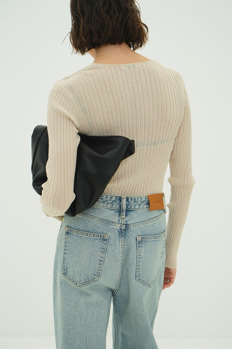 SHEER RIB RIBBON KNIT TOPS｜TOPS(トップス)｜CLANE OFFICIAL ONLINE