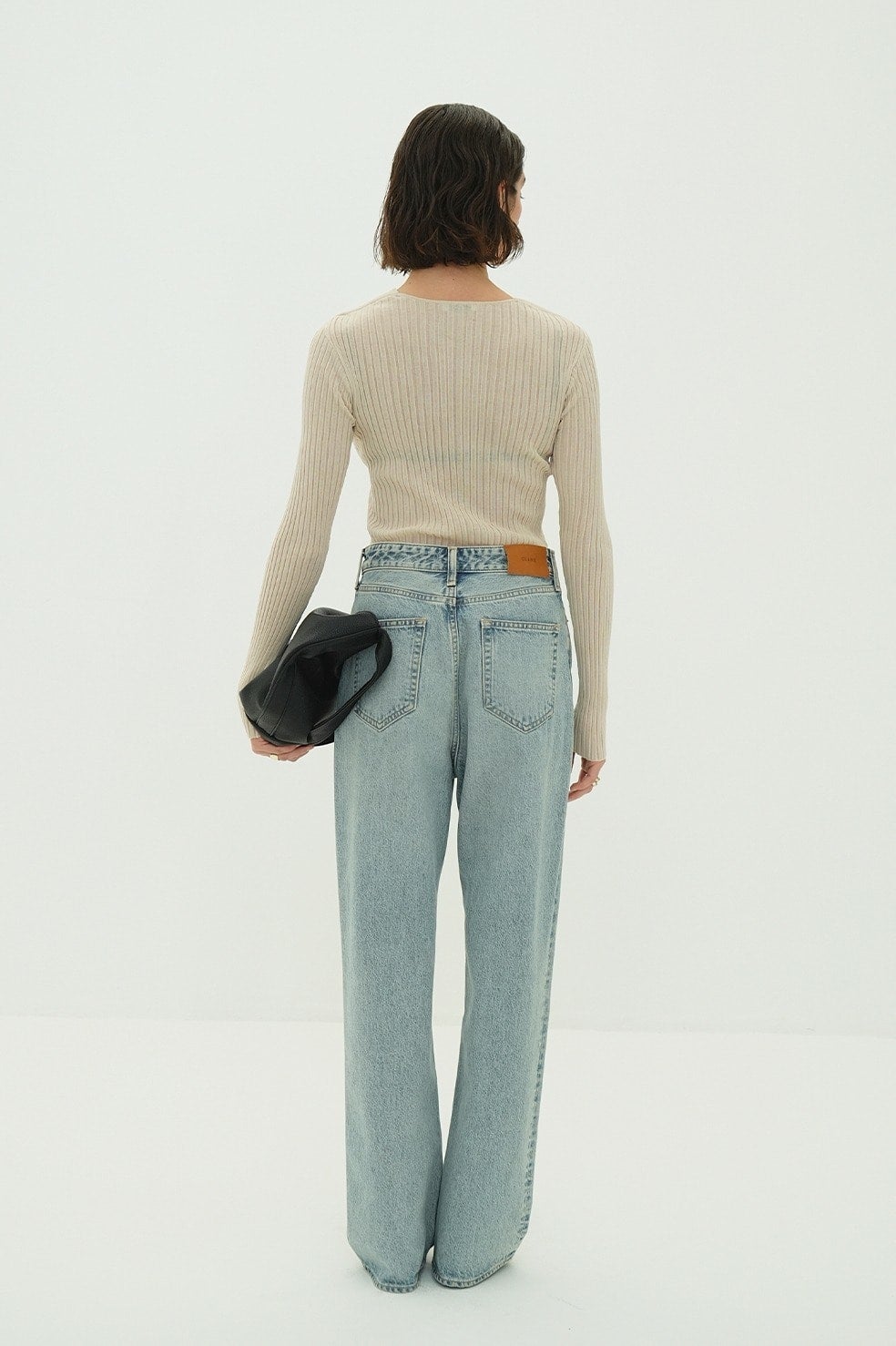 SHEER RIB RIBBON KNIT TOPS｜TOPS(トップス)｜CLANE OFFICIAL ONLINE