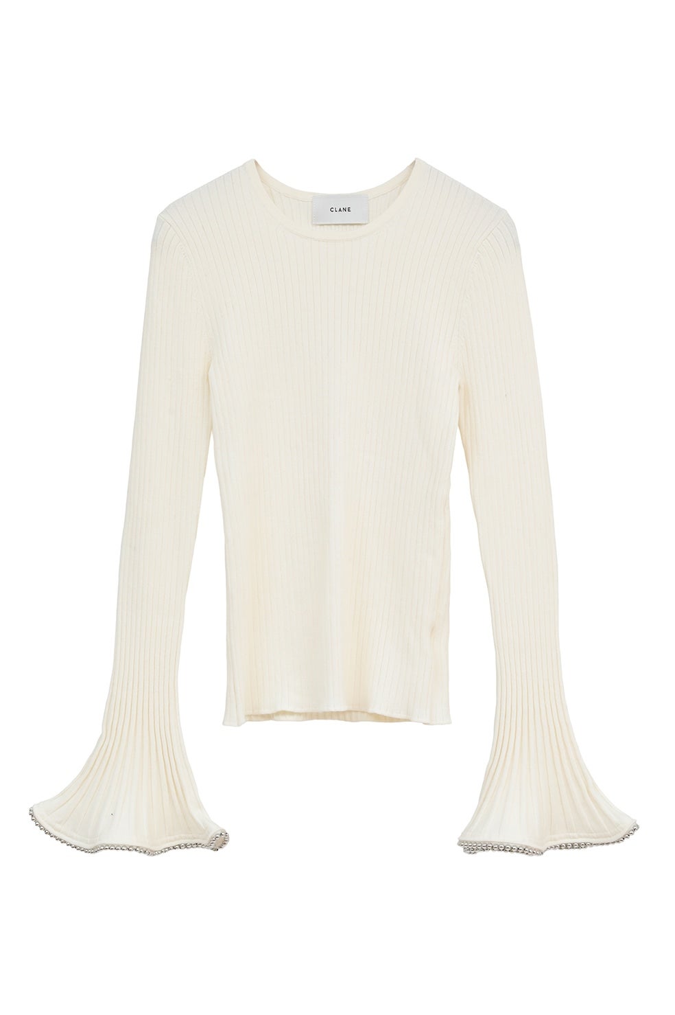 【新品未使用】Fleur frill knit tops（ivory） 30%OFF】sweet frill knit～ｽｳｨｰﾄﾌﾘﾙﾆｯﾄ | flower／フラワー公式通販