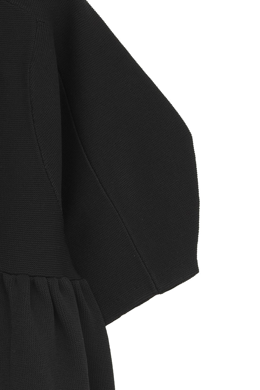 PEPLUM HALF SLEEVE KNIT TOPS｜TOPS(トップス)｜CLANE OFFICIAL