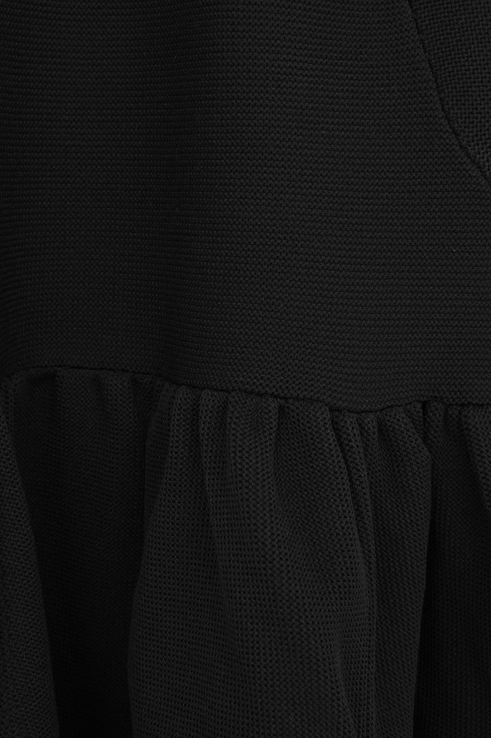 PEPLUM HALF SLEEVE KNIT TOPS｜TOPS(トップス)｜CLANE OFFICIAL