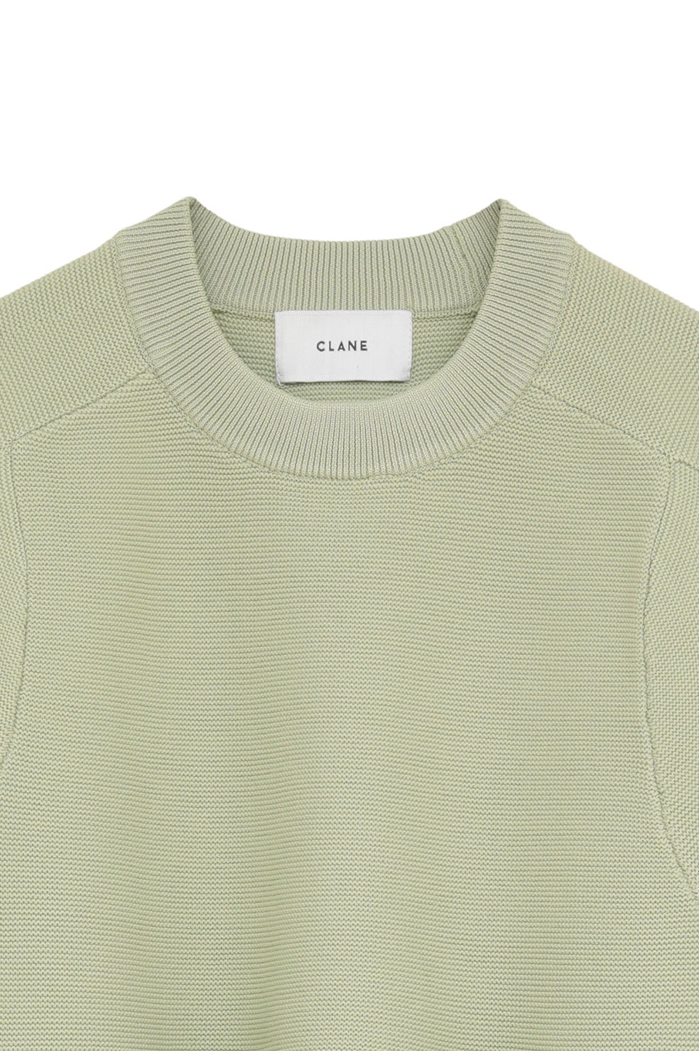 PEPLUM HALF SLEEVE KNIT TOPS｜TOPS(トップス)｜CLANE OFFICIAL