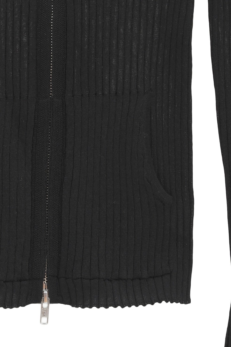 SHEER HOODED KNIT CARDIGAN｜TOPS(トップス)｜CLANE OFFICIAL ONLINE