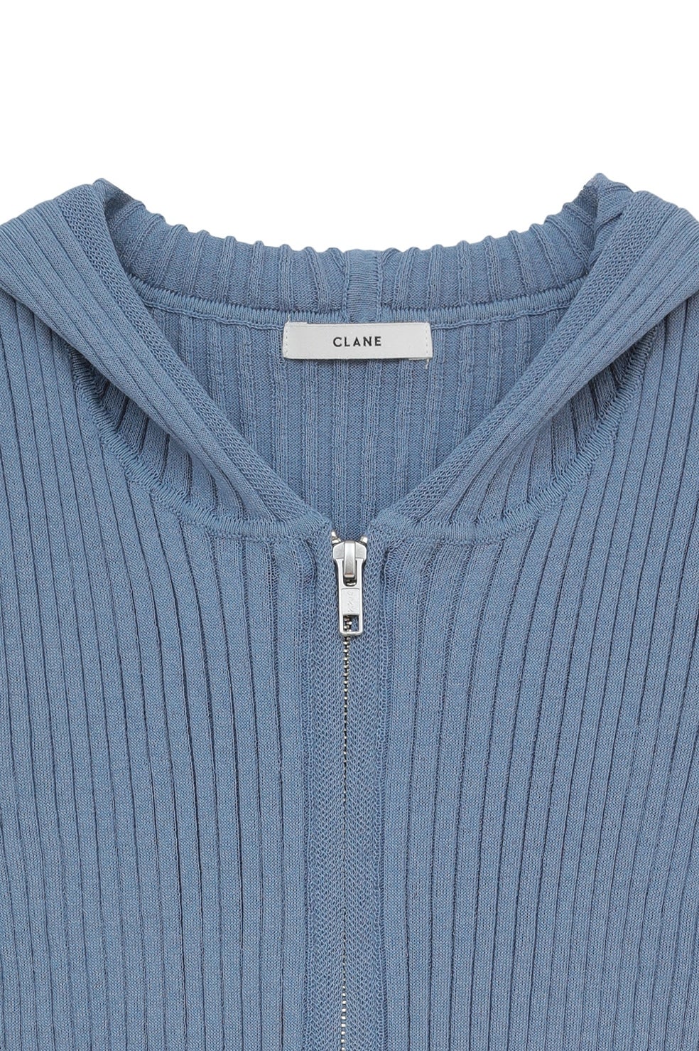 SHEER HOODED KNIT CARDIGAN｜TOPS(トップス)｜CLANE OFFICIAL ONLINE