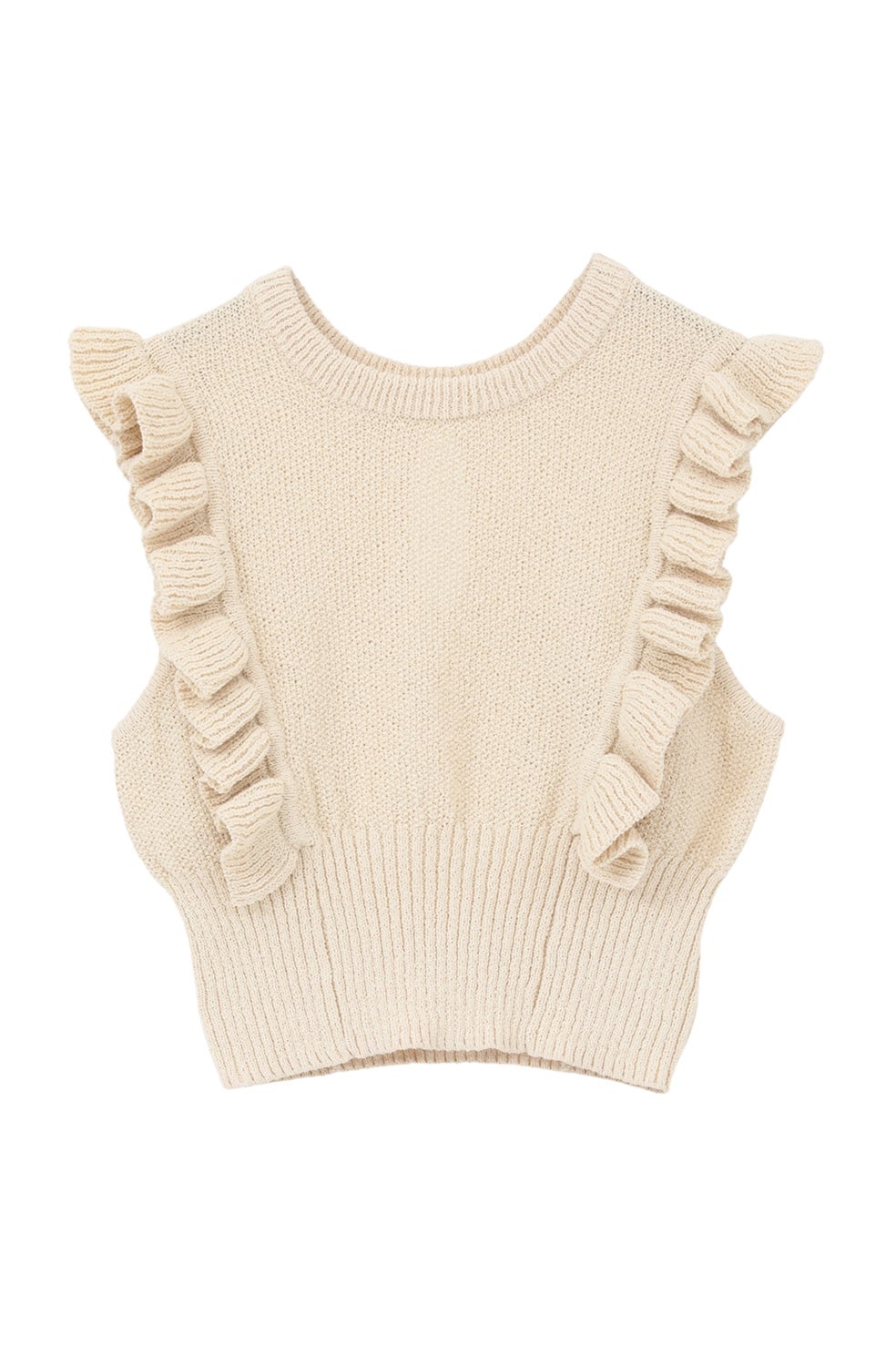 FRILL SLEEVE KNIT TOPS｜TOPS(トップス)｜CLANE OFFICIAL ONLINE STORE