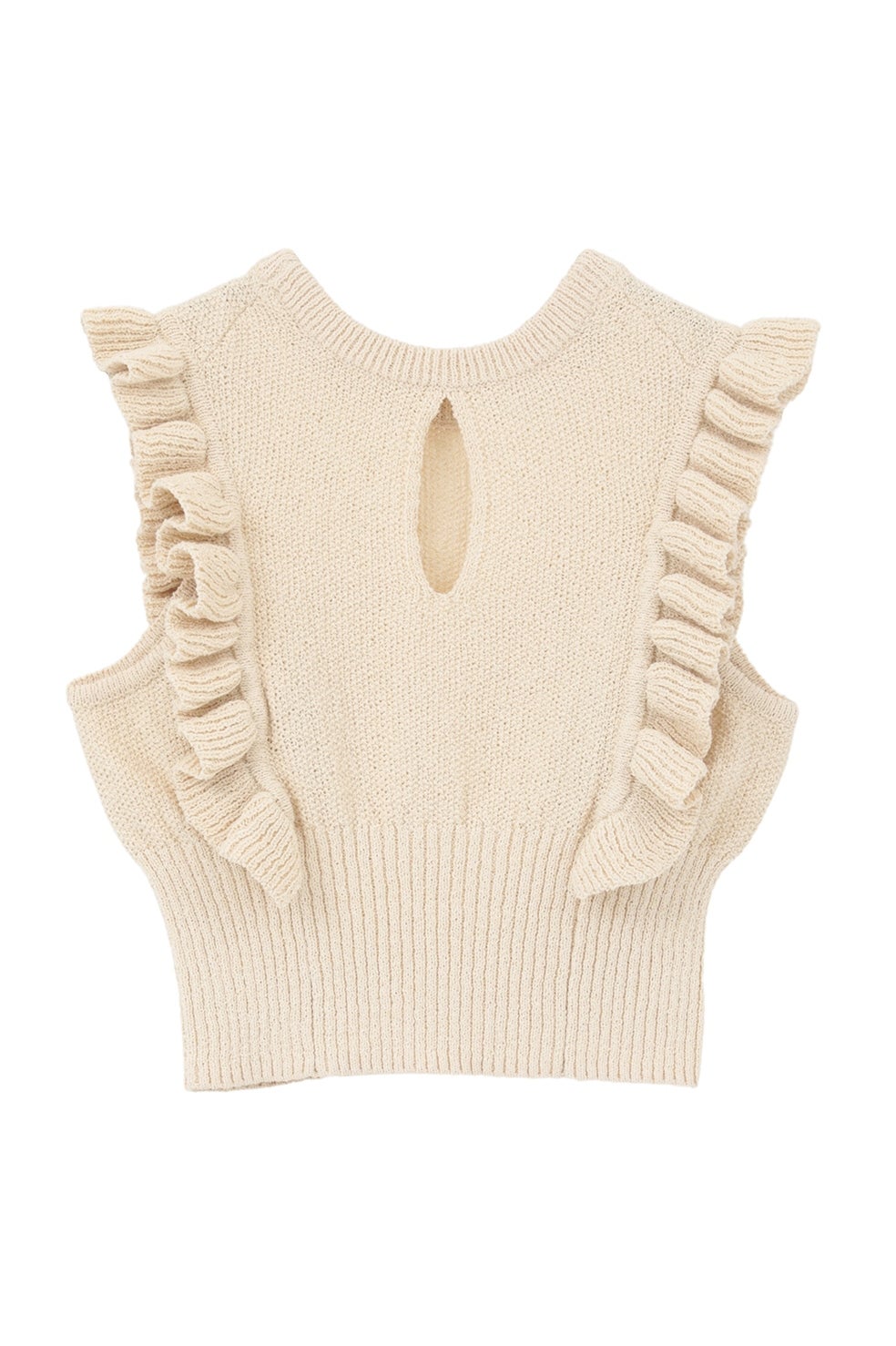 FRILL SLEEVE KNIT TOPS｜TOPS(トップス)｜CLANE OFFICIAL ONLINE STORE