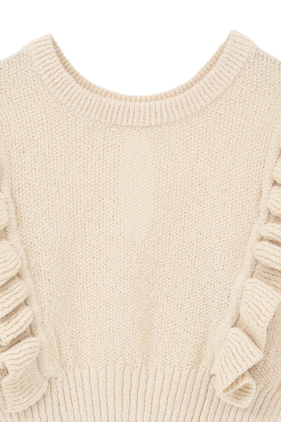 FRILL SLEEVE KNIT TOPS｜TOPS(トップス)｜CLANE OFFICIAL ONLINE STORE